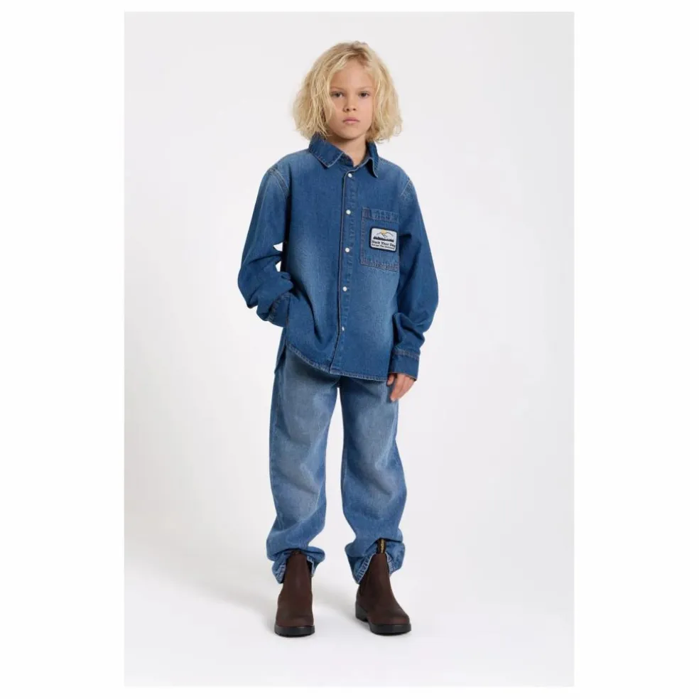 Jean Large Hostin | Bleu jean