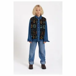 Jean Large Hostin | Bleu jean