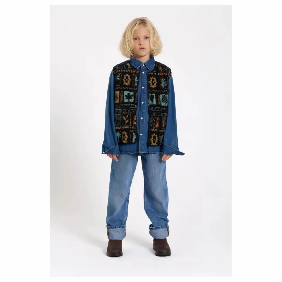 Jean Large Hostin | Bleu jean