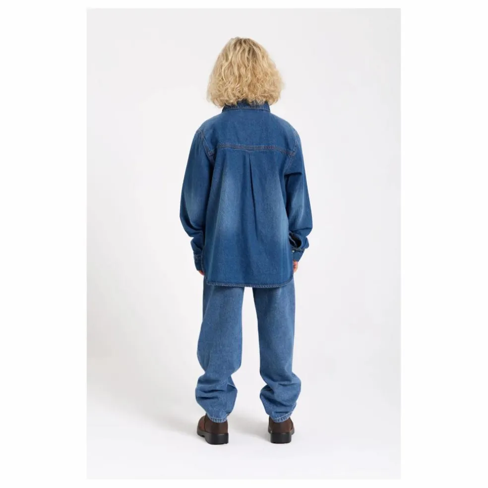Jean Large Hostin | Bleu jean