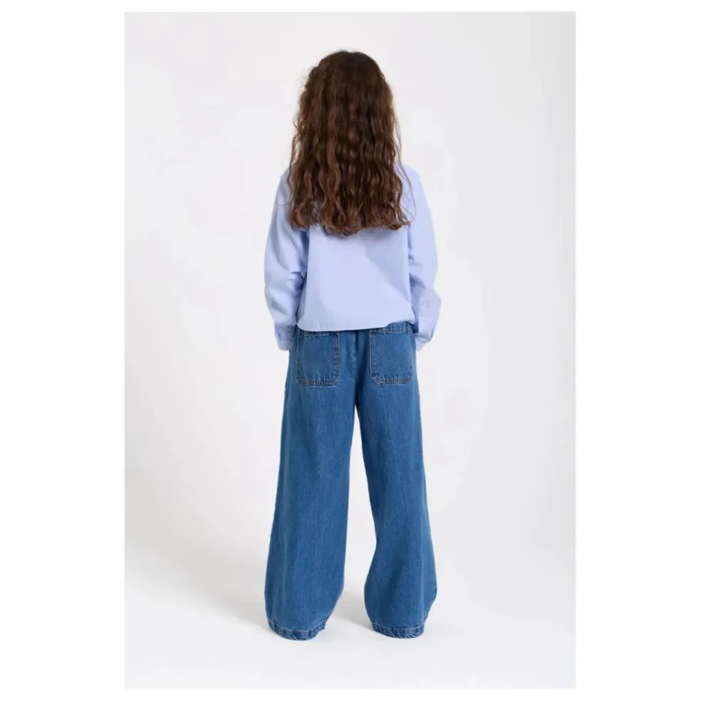 Jean Large Paloma | Bleu jean