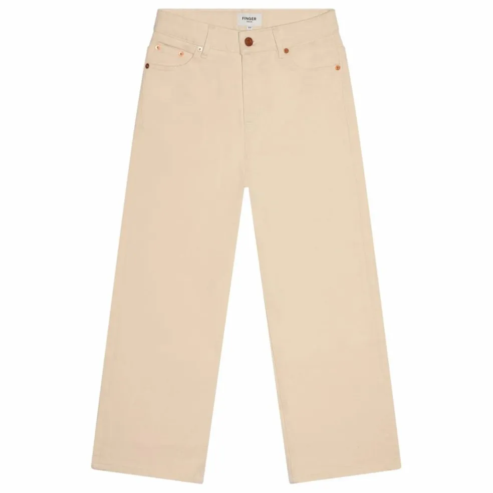 Jean Large Rodeo | Ecru