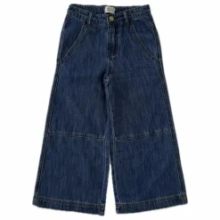 Jean Large Surpiqûres | Denim brut