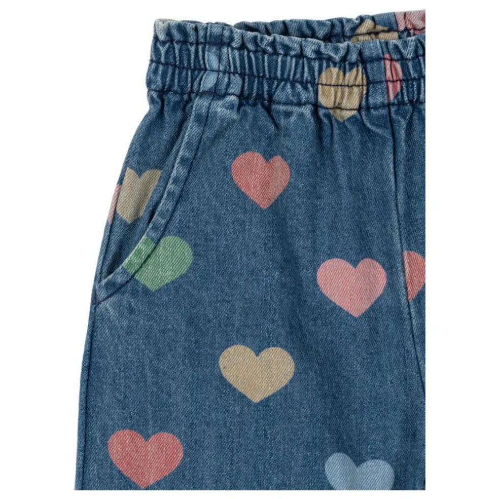 Jean Magot Cœurs Coton Bio | Bleu