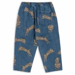 Jean Magot Tigres Coton Bio | Bleu