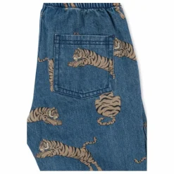 Jean Magot Tigres Coton Bio | Bleu