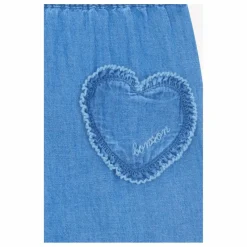 Jean Poches Cœur Buck | Bleu