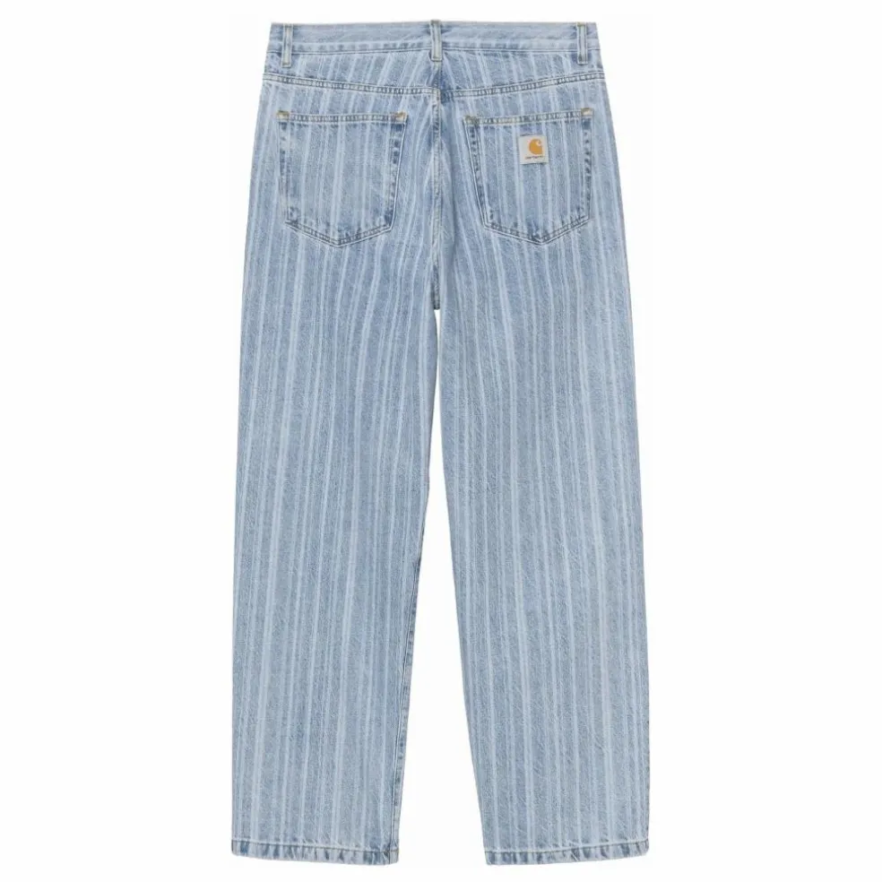 Jean Rylan Hampton Rayé | Denim bleached