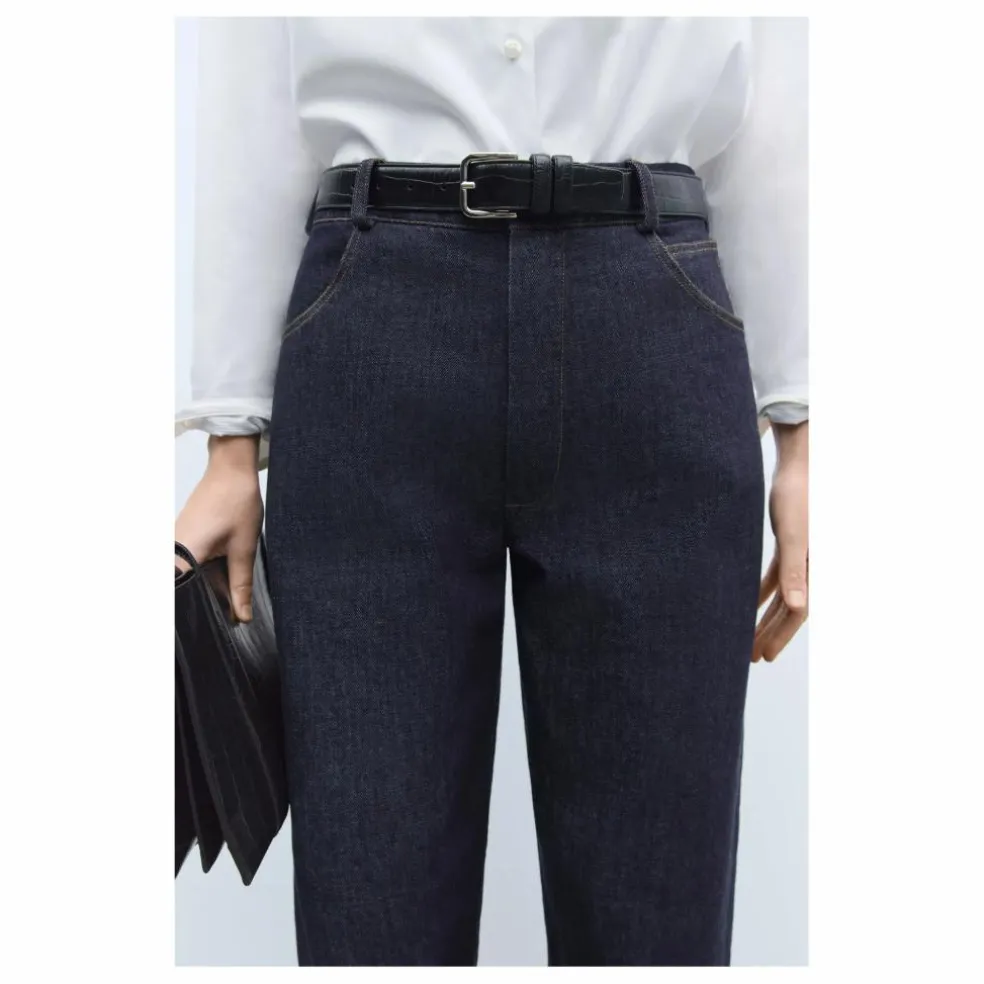 Jean Straight Coton Recyclé | Indigo