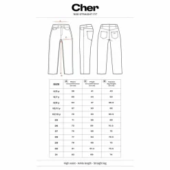 Jean Taille Haute Cher | Denim bleached