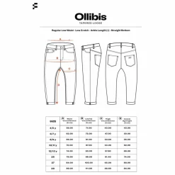 Jean Tapered Ollibis | Bleu marine
