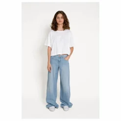 Jean Wide Loose April | Denim bleached