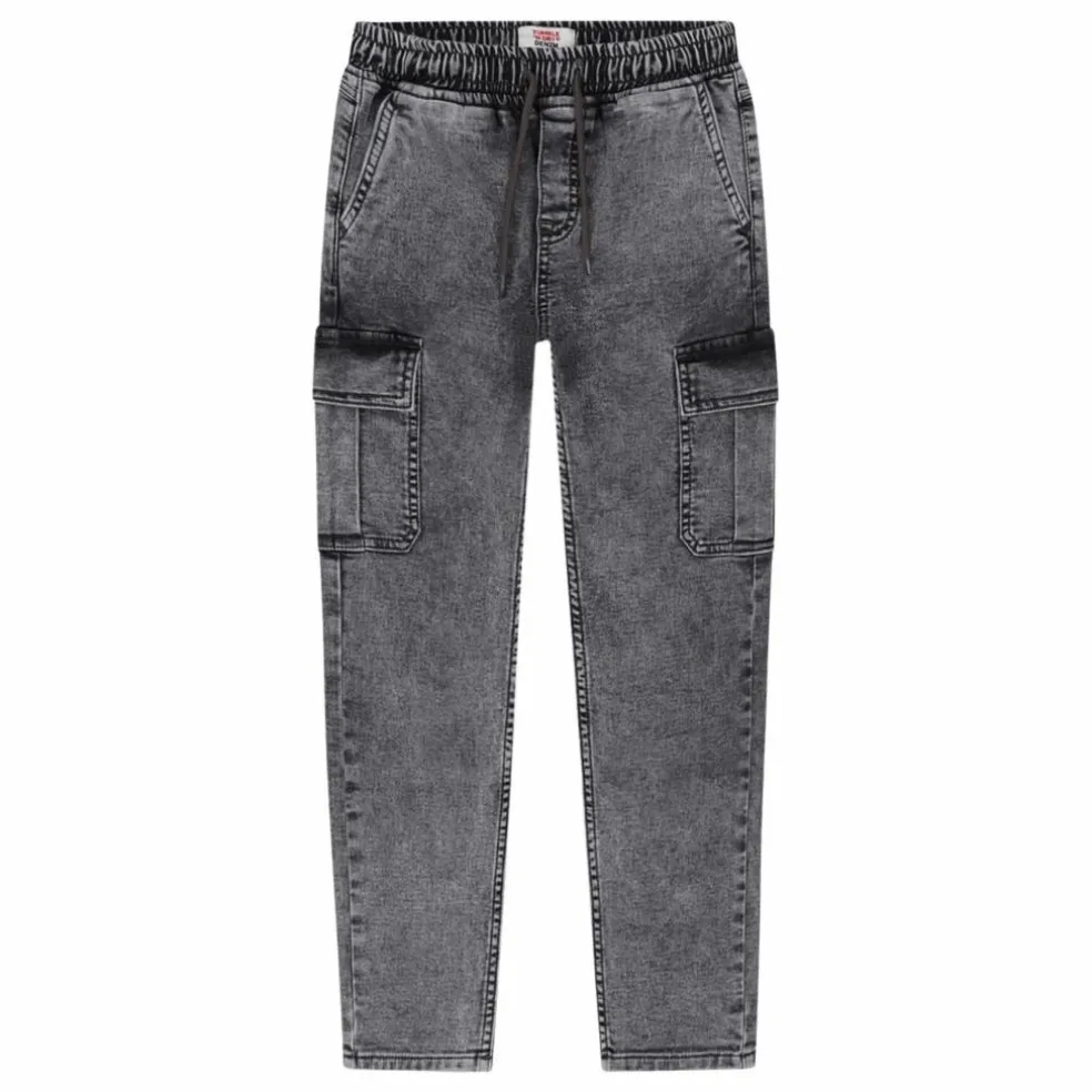 Jeans Cargo Jaro | Denim gris
