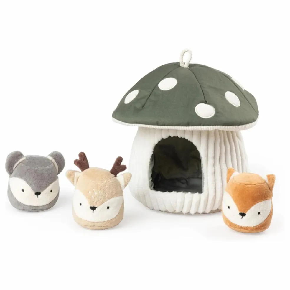 Jeu cherche et trouve champignon | Vert