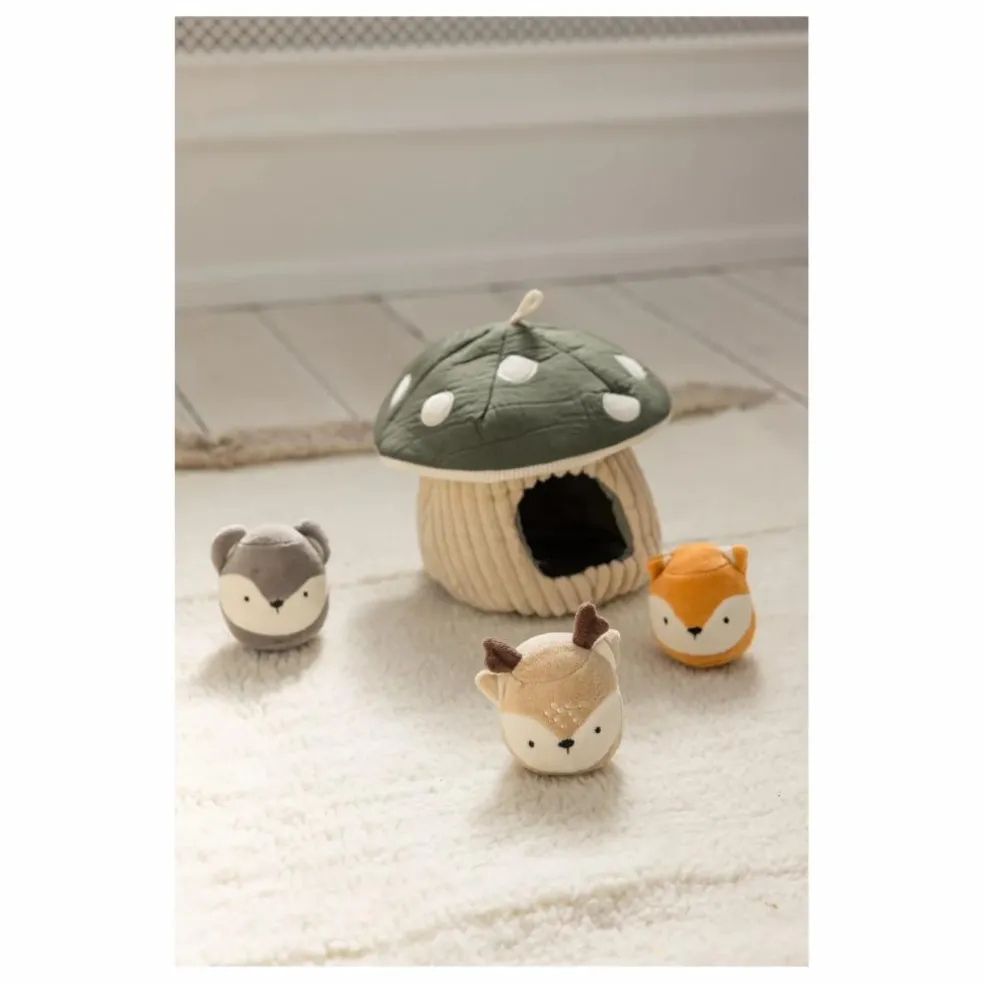 Jeu cherche et trouve champignon | Vert