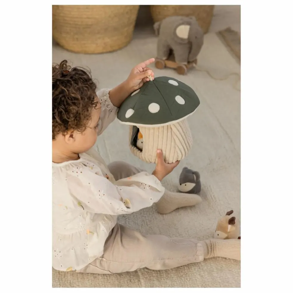 Jeu cherche et trouve champignon | Vert