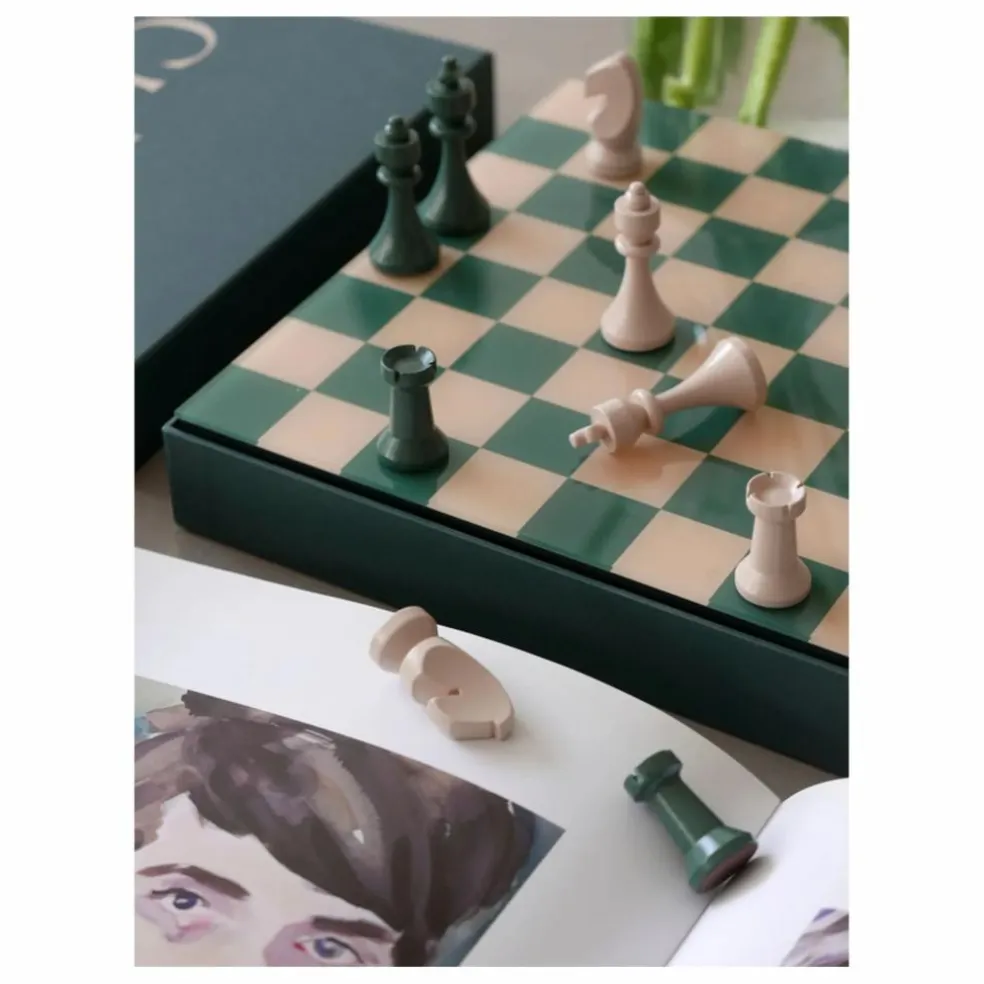 Jeu d'échecs | Vert foncé