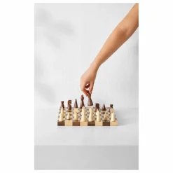 Jeu d'échecs en bois