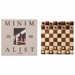 Jeu d'échecs en bois