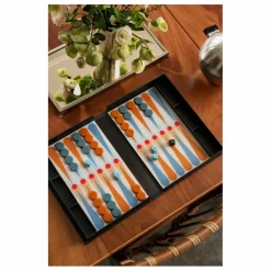 Jeu de Backgammon | Gris foncé
