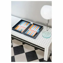 Jeu de Backgammon | Gris foncé