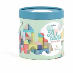 Jeu de construction en bois Sous la canopée - Boîte de 54