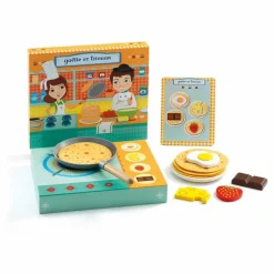 Jeu de crêpe Gaëlle et Titouan