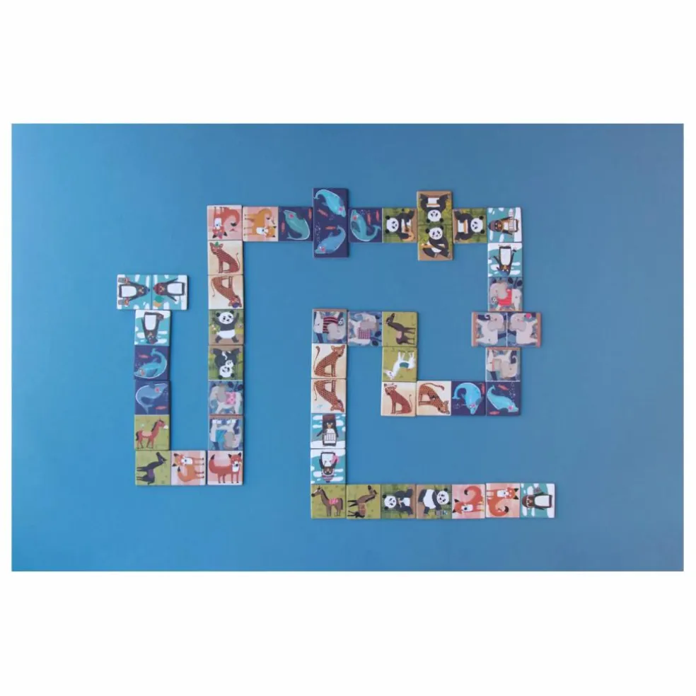 Jeu de domino pingouins