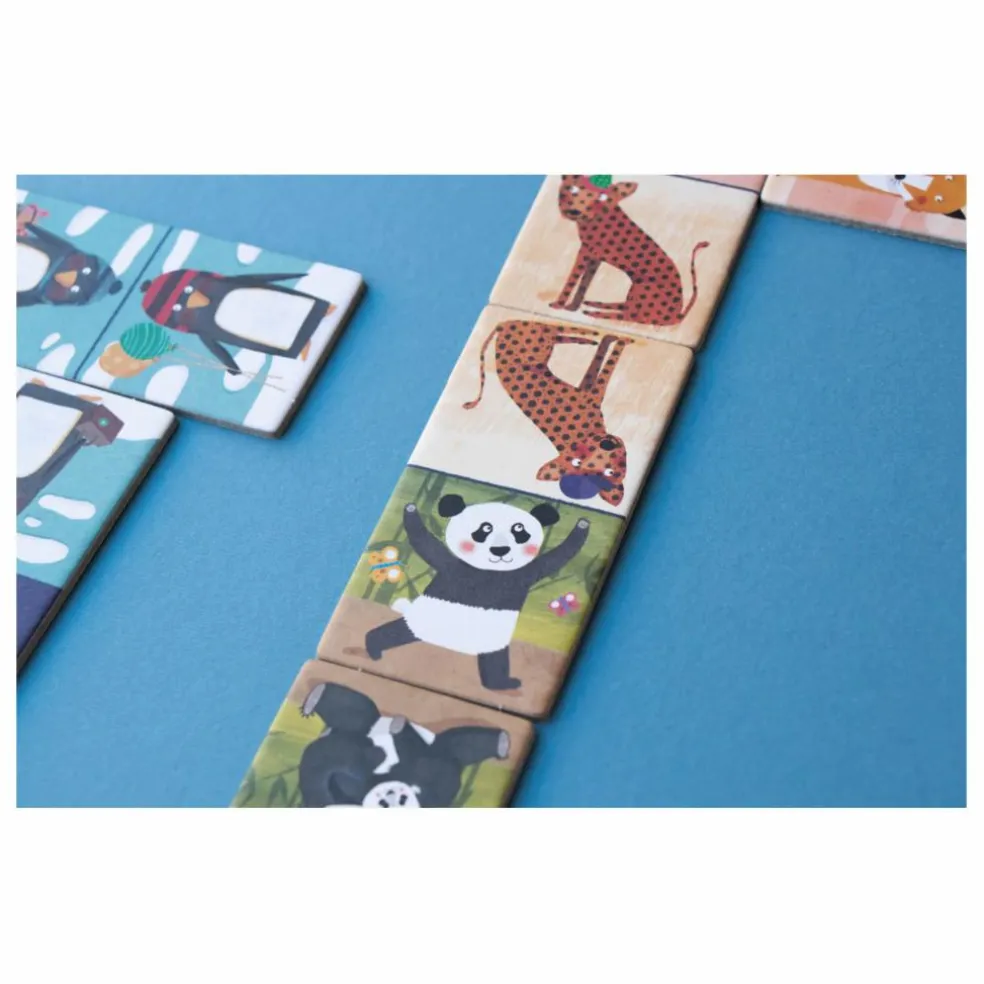 Jeu de domino pingouins