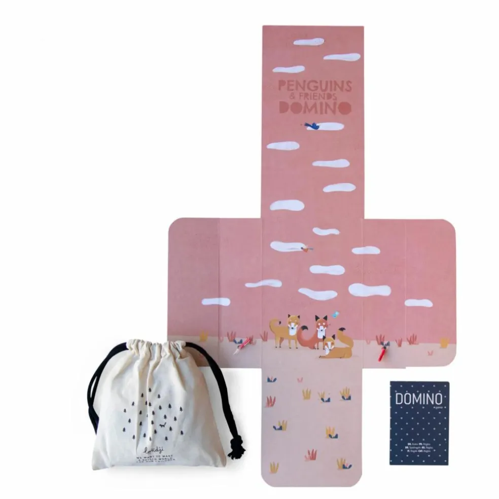 Jeu de domino pingouins