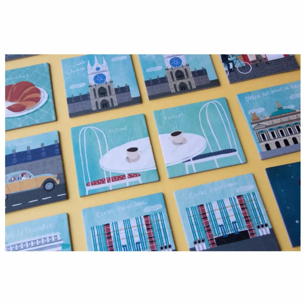 Jeu de mémo Paris expériences