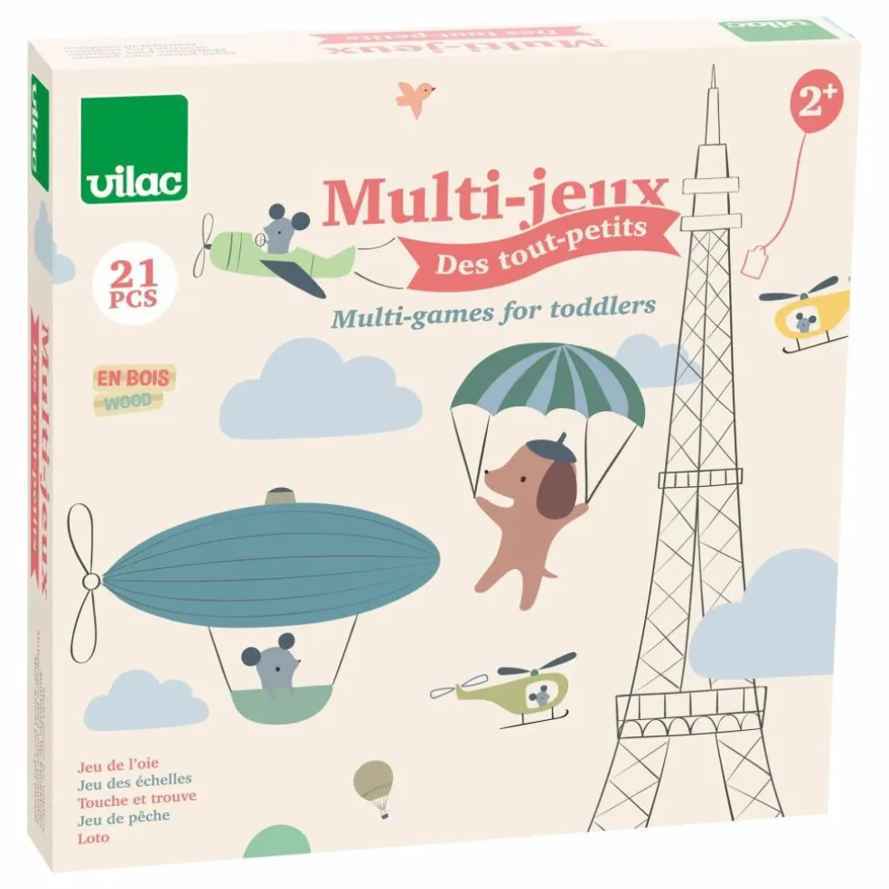 Jeu de société 4 en 1