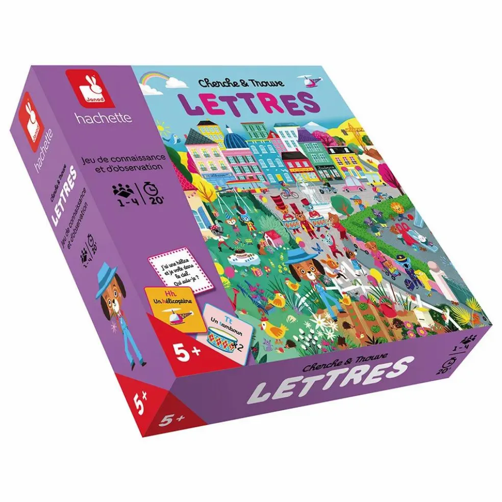 Jeu d'observation Lettres
