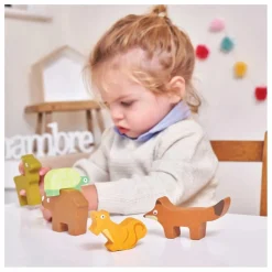 Jeu d'équilibre animaux de la forêt