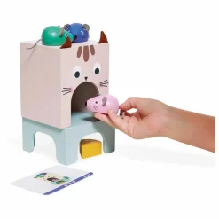 Jeu se repérer dans l'espace - Chat et souris