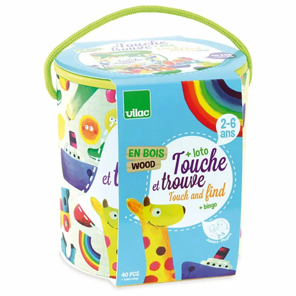 Jeu touche et trouve