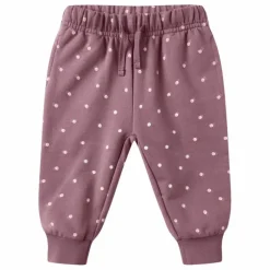 Jogger à Pois Coton Bio | Magenta