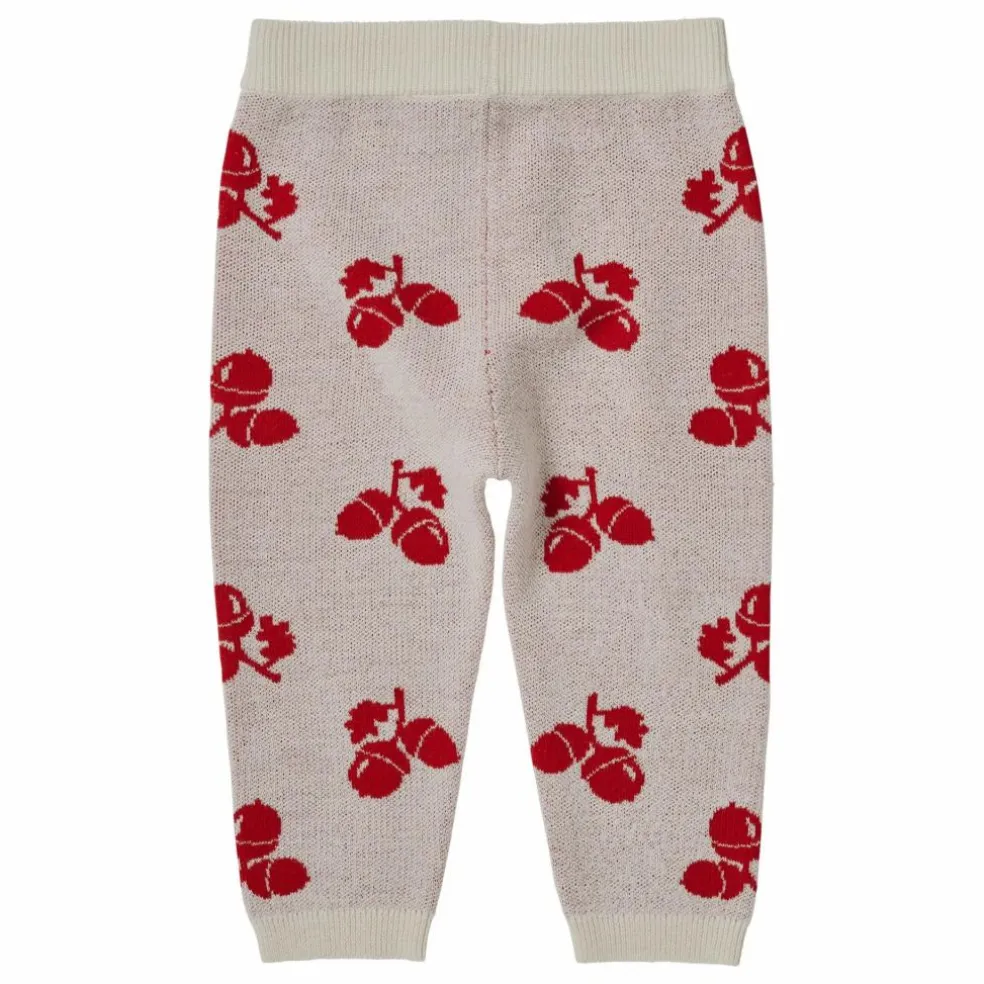 Jogger Acorn Maille Fine Laine Mérinos Bébé | Ecru