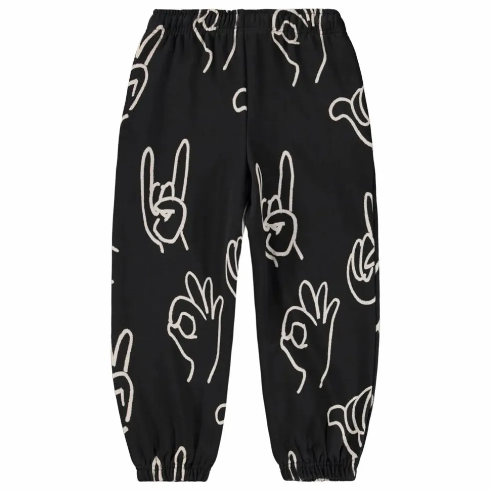 Jogger Adan Hands Coton Bio | Noir