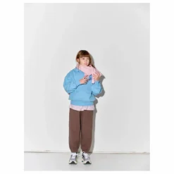 Jogger Balloon Logo Coton Bio | Marron