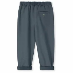 Jogger Barrel Coton Bio | Bleu gris