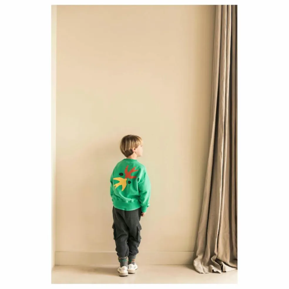Jogger Cargo Coton Bio | Gris foncé