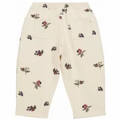 Jogger Carrot Mûres Coton Bio | Ecru