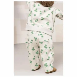 Jogger Carrot Trèfles Coton Bio | Gris