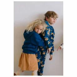 Jogger Charles Lapins Coton Bio | Bleu