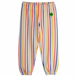 Jogger Clover Rayures Coton Bio | Ecru