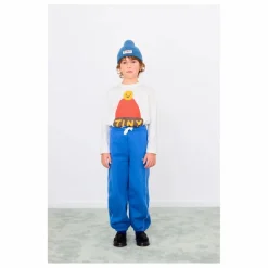 Jogger Contrasté Tiny Coton Bio | Bleu