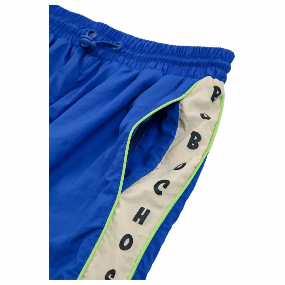 Jogger Coton Bio Bicolore | Bleu