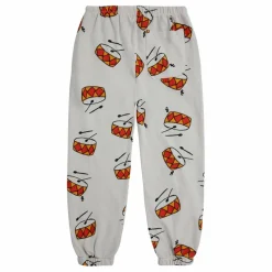 Jogger Coton Bio Tambours | Gris galet