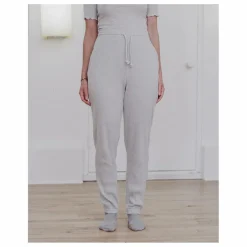 Jogger Côtelé Coton Bio | Gris